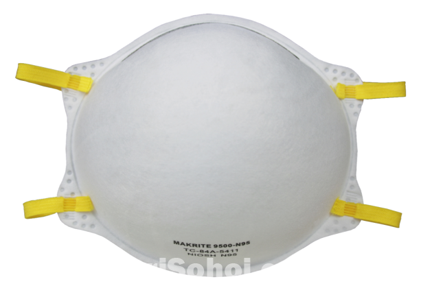 MAKRITE - 9500- N95 Particulate Respirator - Face Mask